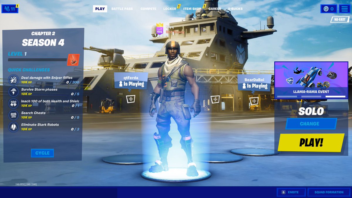 MyqGG's tweet photo. dont use this rare Aerial Assault account. Giving it to one lucky person!

Tag 4 friends 
Follow @MyqGG @CompulsionClan 
Like &amp; Retweet this tweet
Comment why you want the account, winner will be chosen in 48 hours!
#Fortnite #giveaway #rareskin #vbucks #season1 #FortniteSeason4 https://t.co/rT7k6qZR4w