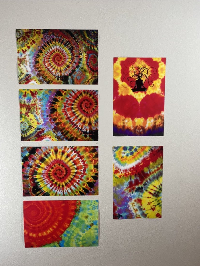 RyGuysTyDyes's tweet photo. Limited Edition Fine Art Tie Dye Prints

Only 5 of each are being made

8x12 inch high quality prints of handmade tie dye

$25 shipped

Follow the Etsy link below if you are interested

https://t.co/lOZqh4Oqx3 https://t.co/vYsc9JCjTl
