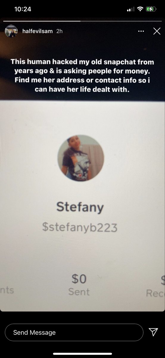evilpimp305's tweet photo. “Her life dealt with.” 

What the fuck does that mean? Yikes 

If anyone knows this young lady’s whereabouts please don’t hesitate to contact law enforcement. 

#HalfEvil #SOS @FBI https://t.co/GnZKZ4cENq