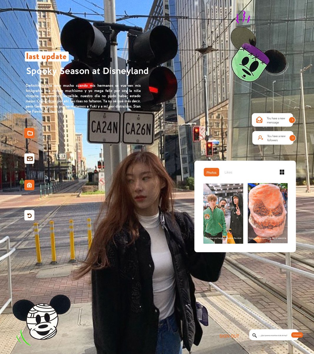 hechizoIunar's tweet photo. ㅤ
ㅤ ㅤ { 🔮. } ‹ © librodehechizos. › ——; #DisneylandSpooky.
ㅤ ㅤ ㅤ ㅤ ㅤ ㅤ ❝#HelloSpooky❞
Hoy fue un día increíble junto a mis hermanos en una aventura por Disneyland. A pesar de que no sirvo para los juegos de miedo y que casi me pierdo, amo la Spooky Season. https://t.co/A33FFS2YVj