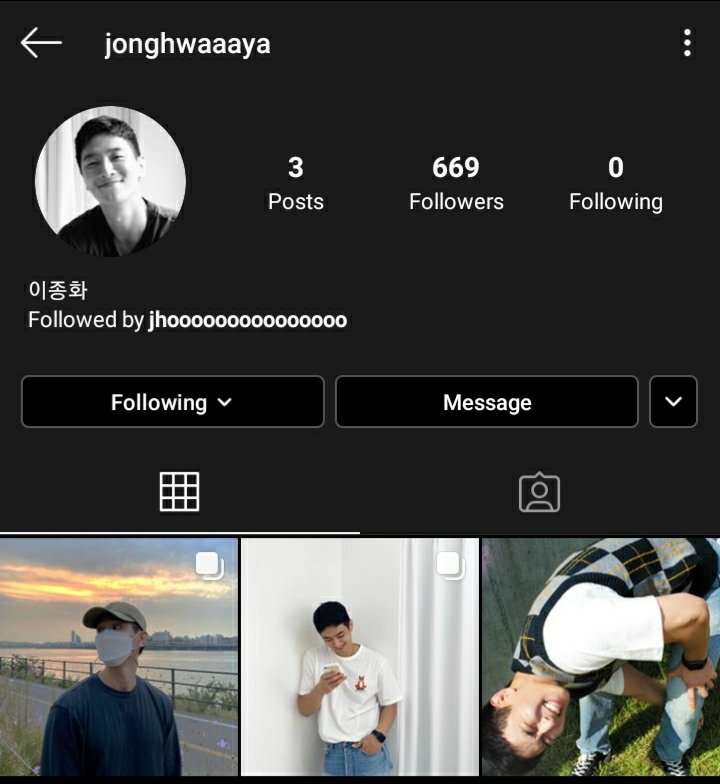 junniepics's tweet photo. Hi everyone, this isn't Heojun related but Jonghwa opened an Instagram recently! Go show him some love! https://t.co/0fqeq2boaR