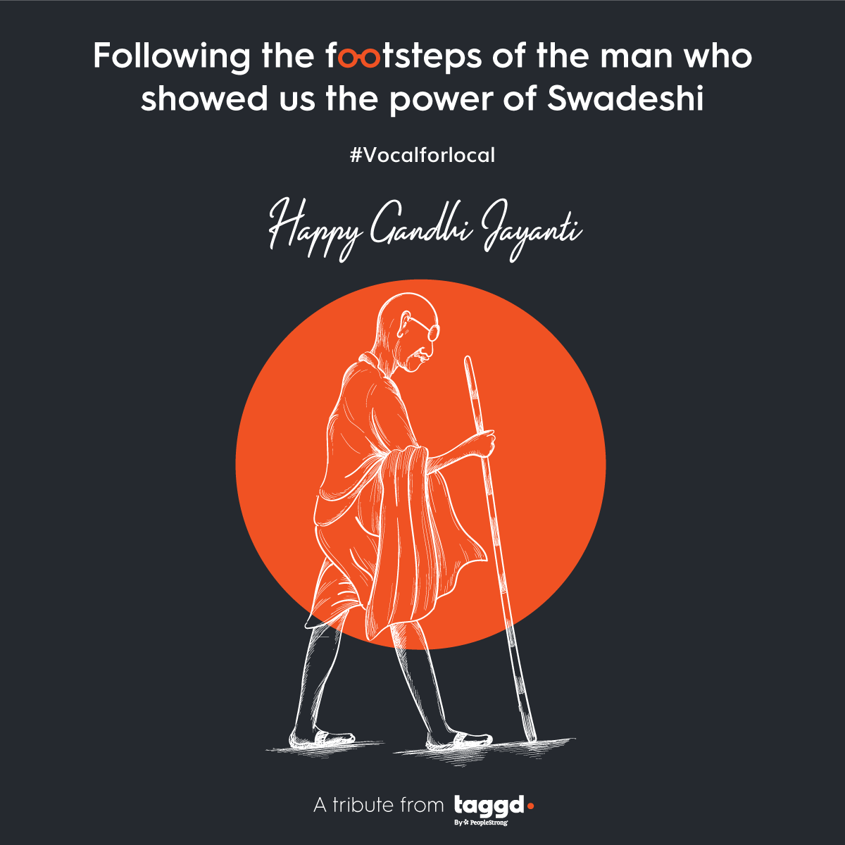 _taggd's tweet photo. Your resolve for self-reliance inspires us to be the best version of ourselves and create a talent climate that powers businesses across the country.
#HappyGandhiJayanti #fatherofnation #gandhijayanti #Gettaggd #RPO #DigitalRPO https://t.co/1wcO8ereRP