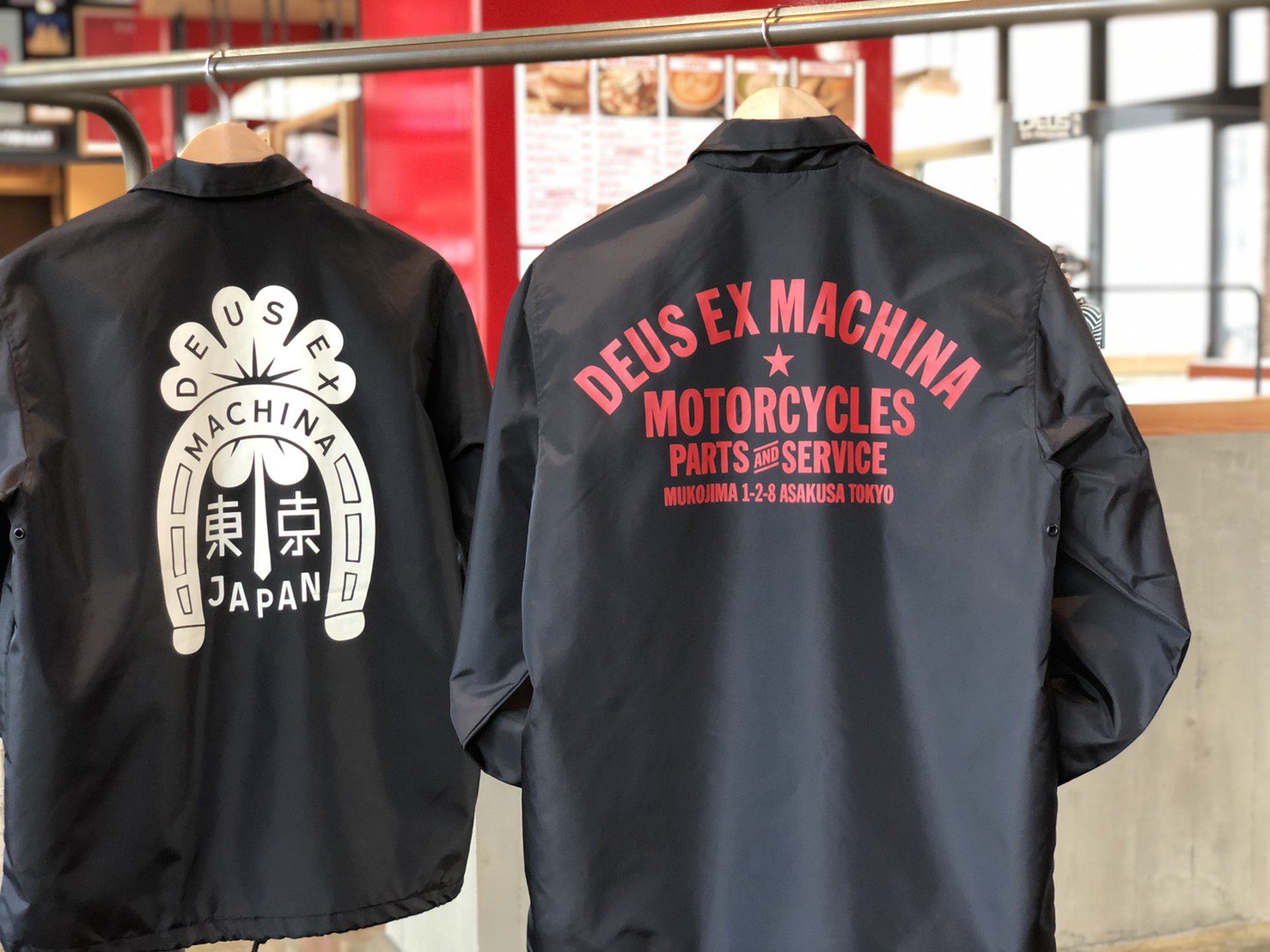 DEUS EX MACHINA デウスエクスマキナ コーチジャケット　浅草 DEUS EX MACHINA JAPAN デウス エクス マキナ ジャパン on X