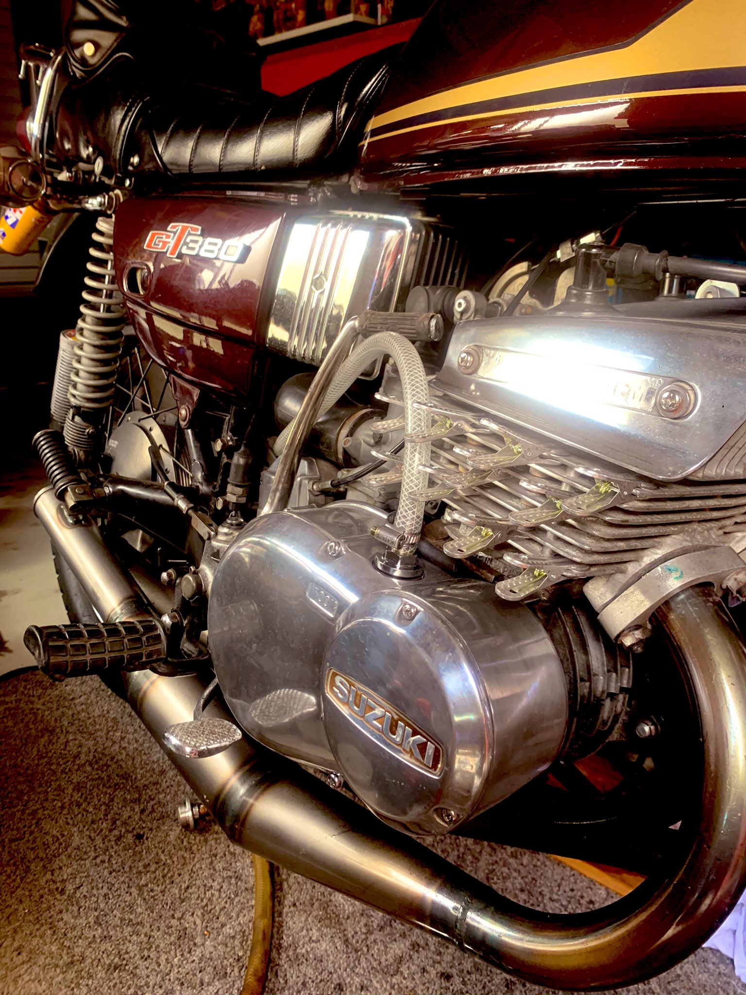 当時物 ブリパイ ブリザーホース レトロ空き缶 Z400FX XJ400 Z1 Z2