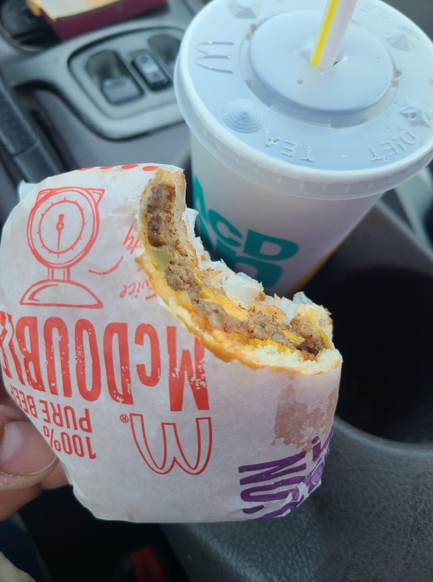 Late night McDonalds always hit different when you eat it with the skin on 😩🙏