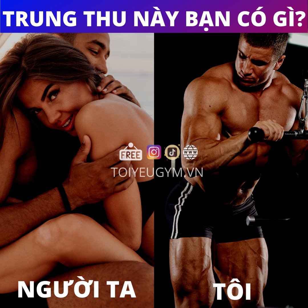 ToiYeuGym's tweet photo. Trung thu này có ai https://t.co/Y0K9culUeG