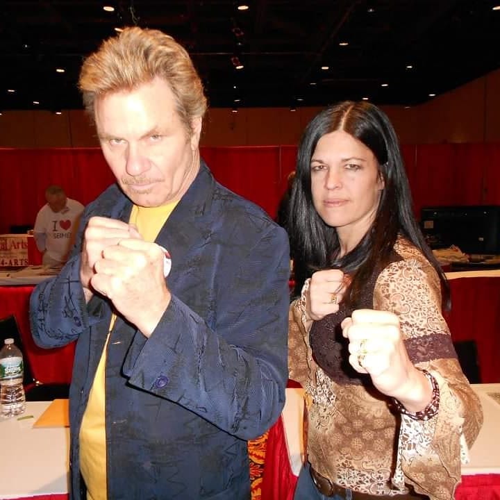 ChrisBannonRod's tweet photo. TBT - here with Martin Kove, Karate Kid movies &amp; Cobra Kai!! Loving that show! https://t.co/rEggn2WN7Z