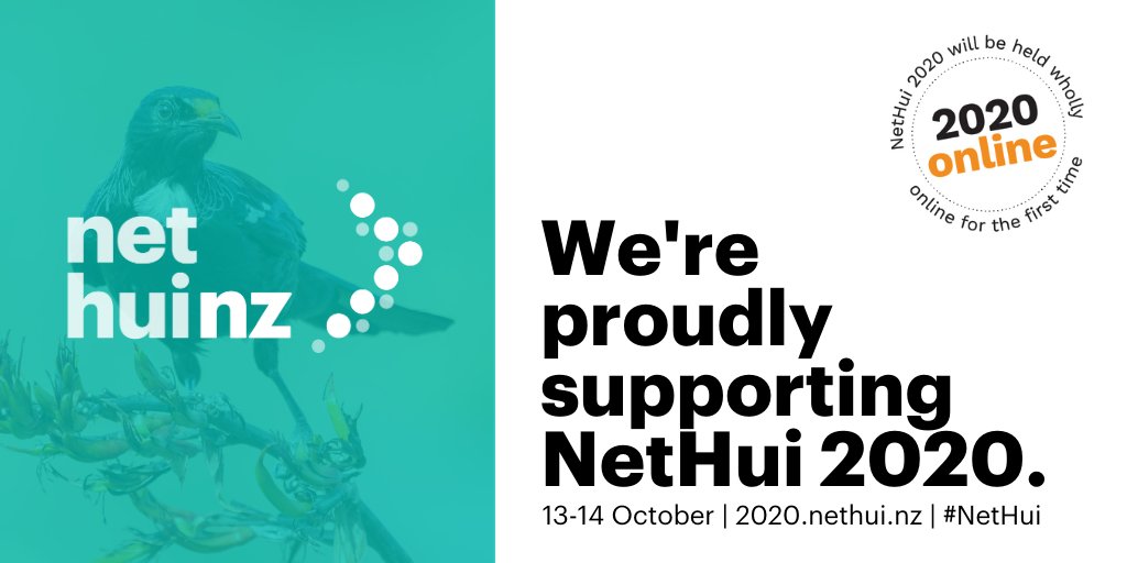 silverstripe's tweet image. We’re proudly supporting this year’s NetHui, 13-14 October. 

With not long to go, if you haven’t had a chance to check out the programme, you can see it here:  2020.nethui.nz/programme/ 

#NetHui