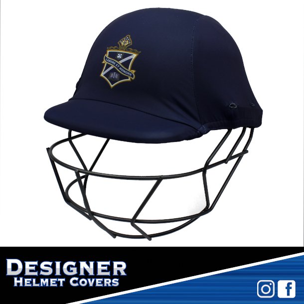 New helmet covers have arrived from Designer Helmet Covers. Will look 👌🔵⚪🔵