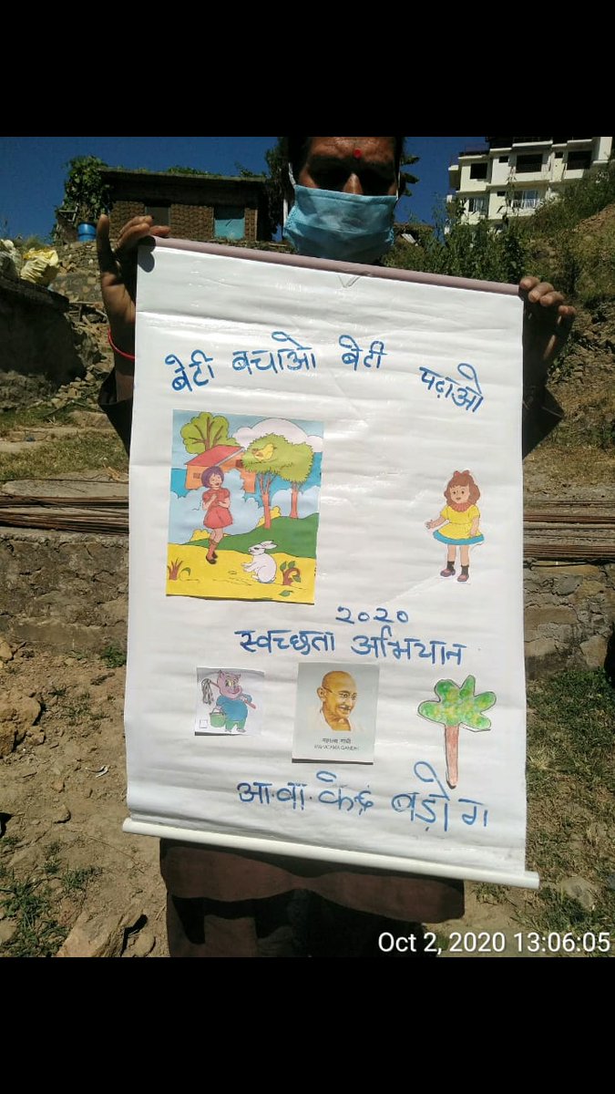 AbhiyanH's tweet photo. Celebrating 2nd October in all awcs of district Solan  as the International Day for Non-Violence &amp; commemorating launch of the ICDS
 2nd October is recognized as the International Day for Non-Violence. The ICDS Scheme was also launched on 2nd October, 1975.
#ICDS
@MinistryWCD https://t.co/UWUmgNP2vb