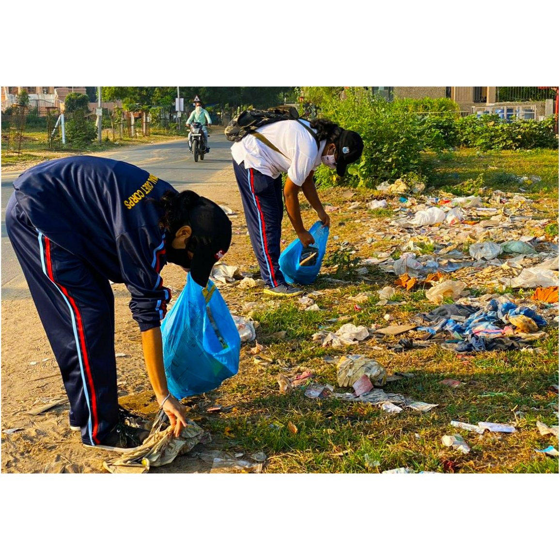 NairPunya's tweet photo. 2nd October -What better day to go for plogging? #1GujGirlBn #FitIndiaMovement #FitIndiaPlogRun
@HQ_DG_NCC @FitIndiaOff @gujarat_ncc @DefencePRO_Guj @aveshsingh https://t.co/e8mLQuC85H