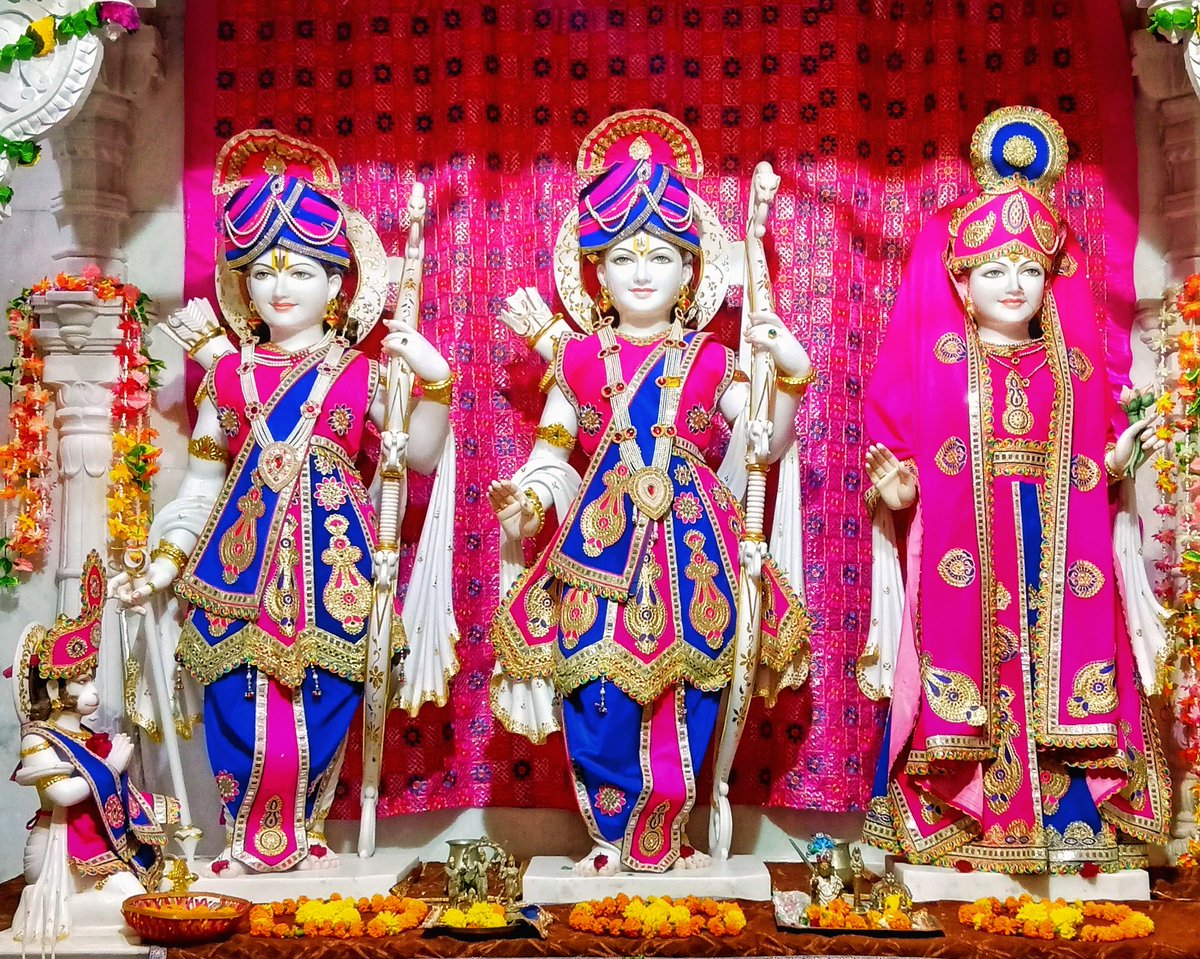 Somnath_Temple's tweet image. श्री राम मंदिर, प्रभास क्षेत्र - गुजरात (सौराष्ट्र)
दिनांकः 02 अक्तूबर 2020, अधिक आश्विन कृष्ण प्रतिपदा - शुक्रवार
मध्याह्न शृंगार
Dhruv_PS-10202641