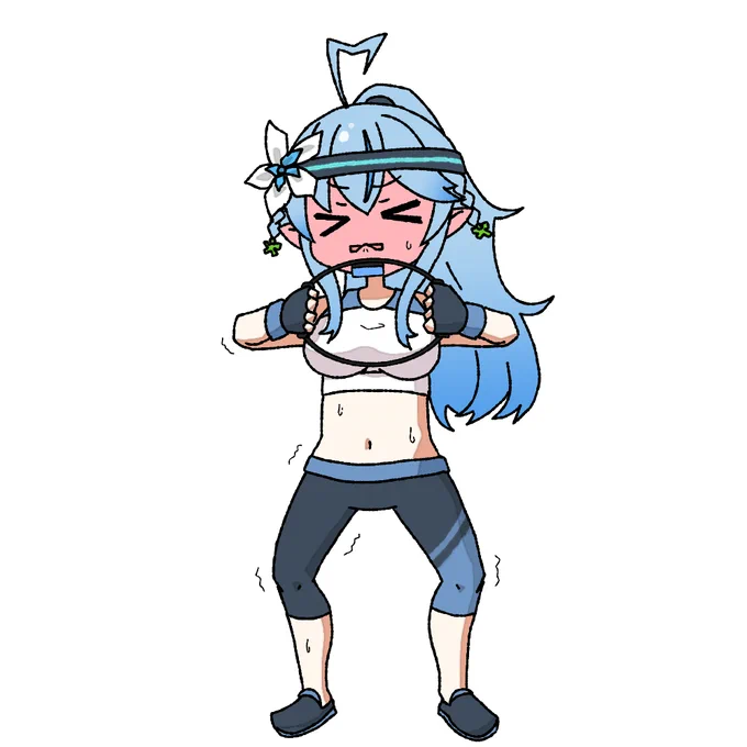 #らみあ〜と
ラミィちゃんのリングフィットこんなイメージだったw 