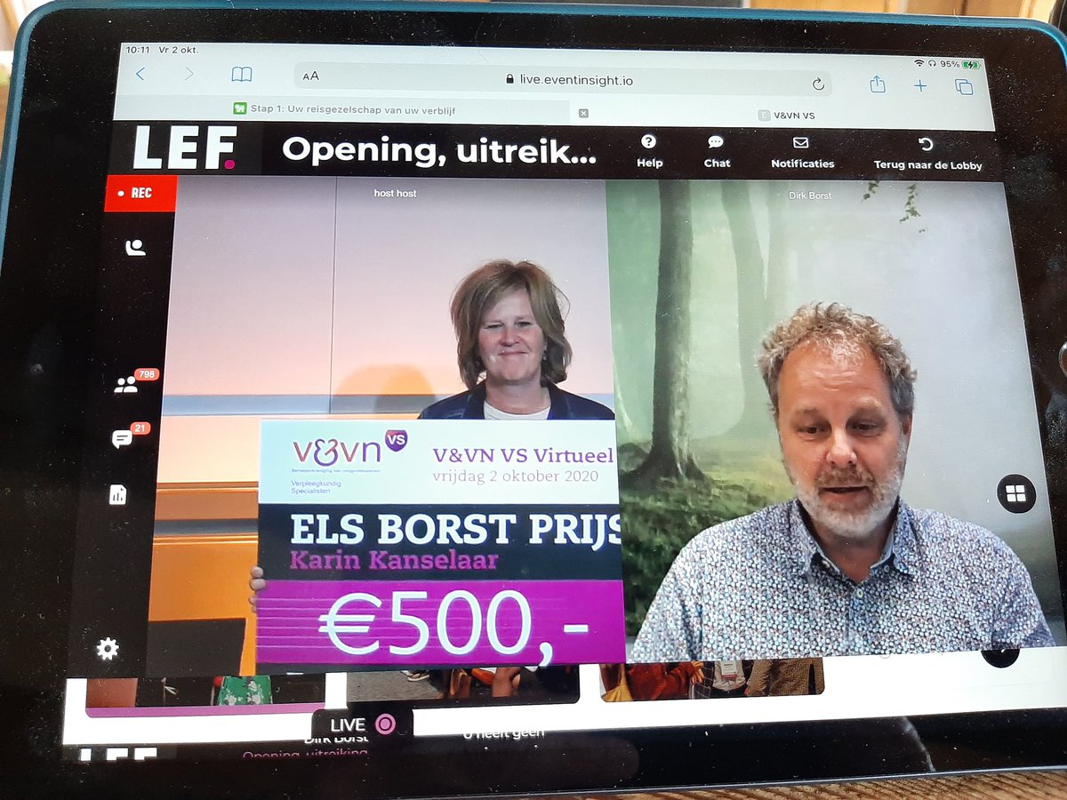 Wow collega VS en pricipal clinician <a href="/radboudumc/">Radboudumc</a> Karin Kanselaar wint de Els Borstprijs. PROFICIAT Karin!!!