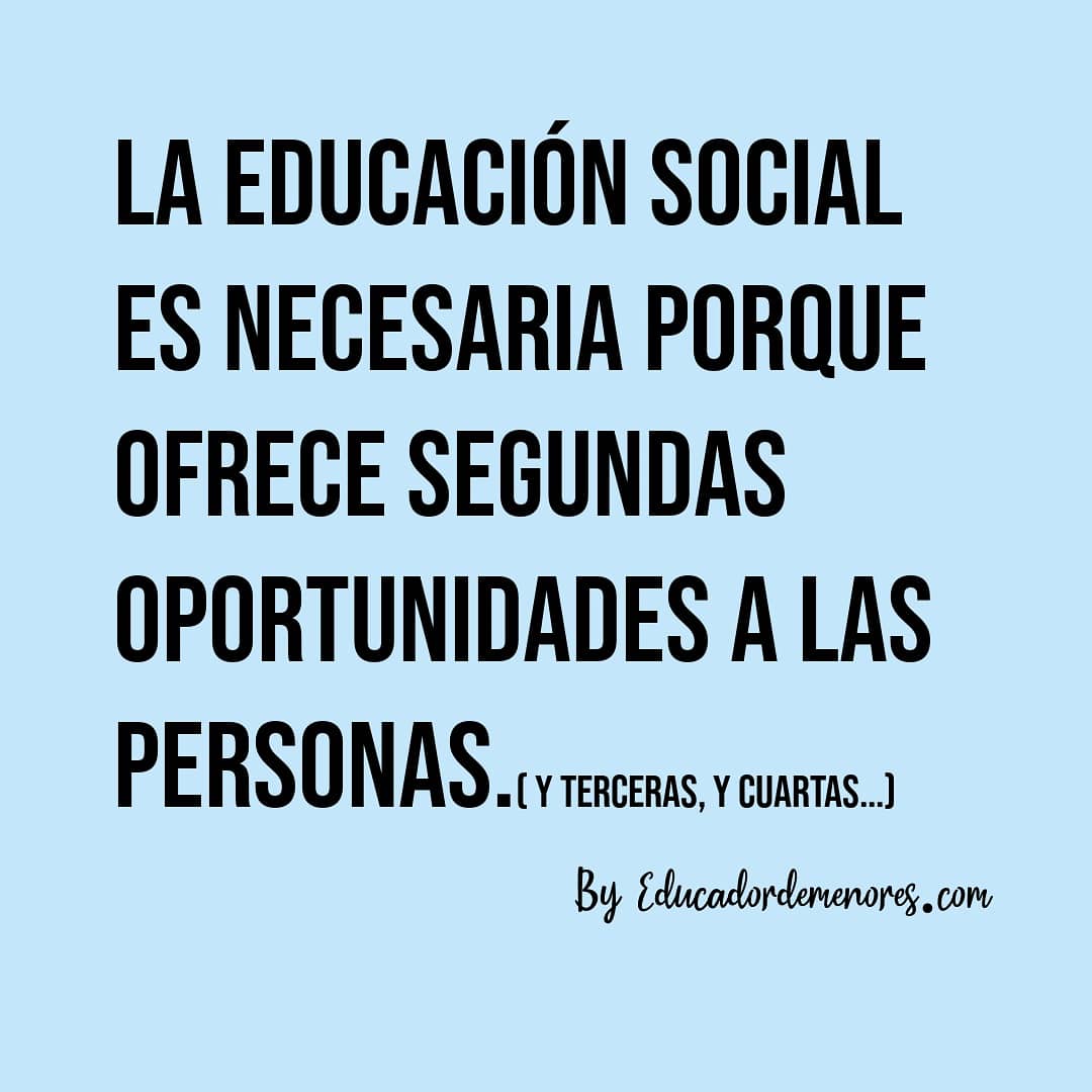 En este #EdusoDay2020 recordamos porque la #Educaciónsocial es necesaria, y es que hay mil motivos. 

Gracias a todas las educadoras y educadores sociales que día a día hacemos de la profesión una herramienta brutal para las personas.

#Eduso #LaEducaciónSocialEsNecesaria