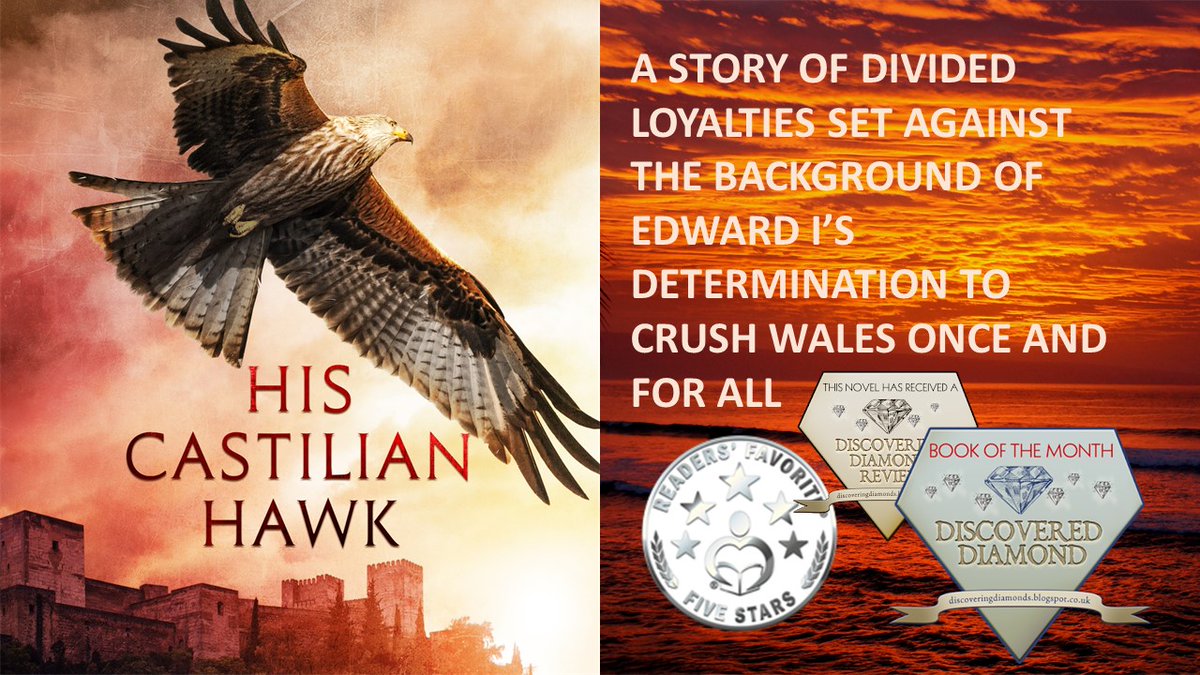 abelfrageauthor's tweet image. Not yet a week old and my latest book baby, His Castilian Hawk myBook.to/HISHAWK has numerous five star reviews, a Reader's Favorite Five Star Seal, and is BOOK OF THE MONTH on Discovered Diamonds excellent review site. Fanning myself in between leaping with joy!