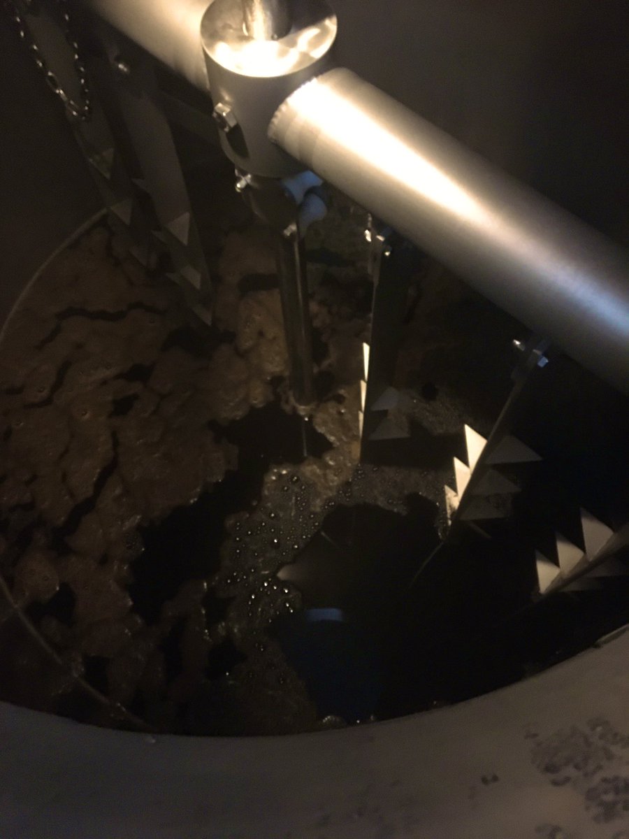 Tiny mash for a big beer, I’m test brewing @brewdog Layer Cake AF today 🍫 🍰 🍫🍰🍫🍰🍫