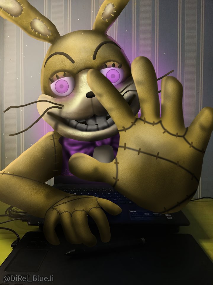 Glitchtrap! #fnaf #fnaffanart #glitchtrap #glitchtrapfnaf