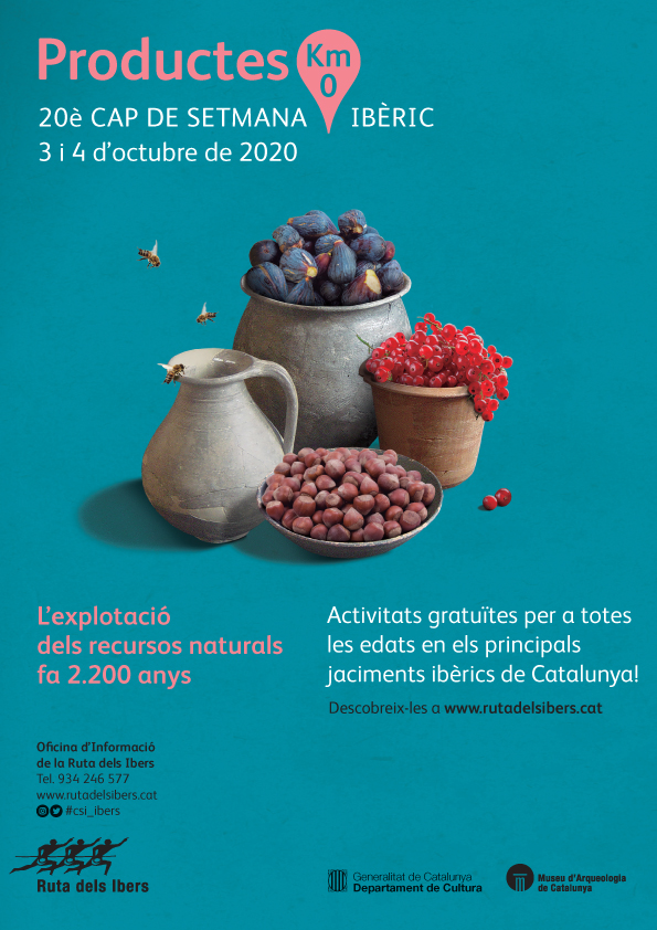 museuterresebre's tweet photo. XX CAP DE SETMANA IBÈRIC de la RUTA DELS IBERS, dies 3 i 4 a #Alcanar. “Productes km 0” aprofundirem en els recursos naturals de fa 2200 anys, l'explotació i ús que en feien els ibers. Programa: https://t.co/HZE8wD3zam
#csi_ibers #arqueologia #Tyrika #casaOConnor #MoletaRemei https://t.co/FpwATR37Pc