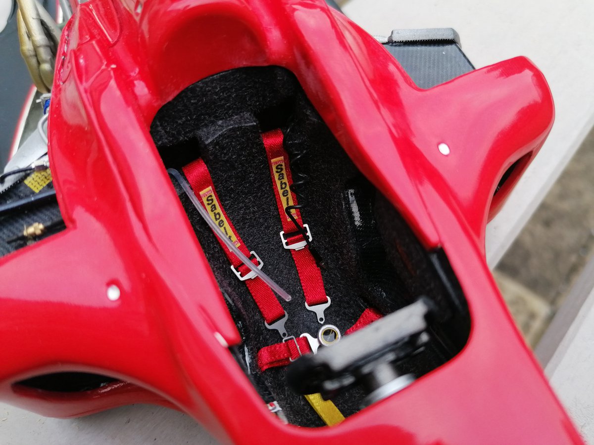ModelWards's tweet photo. Here is an update on the troublesome Revell Ferrari F2002 commission build.

#scalemodel #ferrari #racing #racingcars #f1 #revell #f12002 #hobbies #commission #art https://t.co/N7uFId51XU