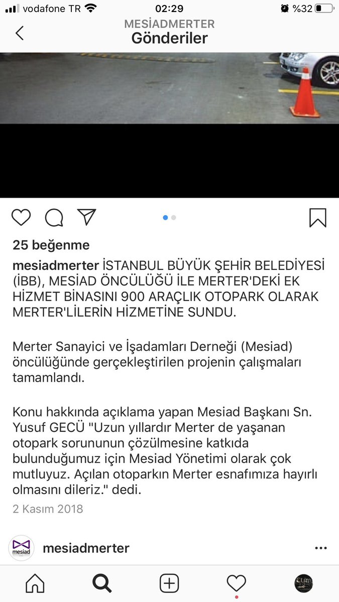 birincimucahit's tweet photo. 2018 Kasım'da bizim açtığımız otoparkı kapatmış boyamış yeniden açıyor. Ne diyeceksin? Bu da böyle işte... https://t.co/rgzsqxvMNK