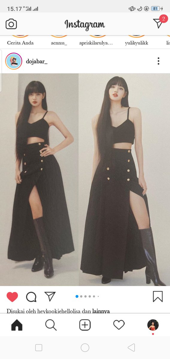 AcnesIrawati_'s tweet photo. #LISA https://t.co/4Qg4mh06ot