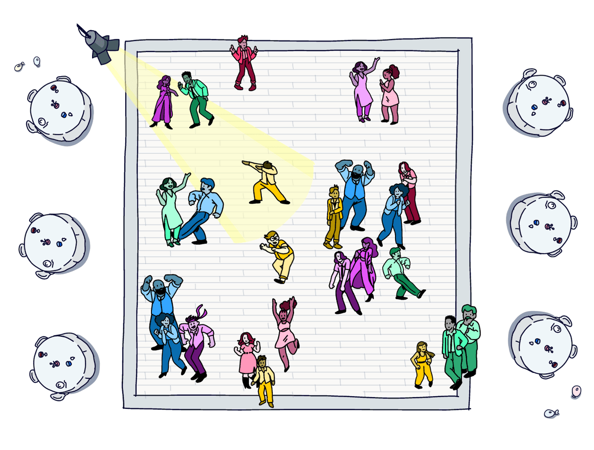 FireAlgebra's tweet photo. A data-led theory to generationally divide dance floors – @matthew_daniels and @lianabnana for @PuddingViz: https://t.co/aSNYCdeeqA https://t.co/FGTz1QyTFL