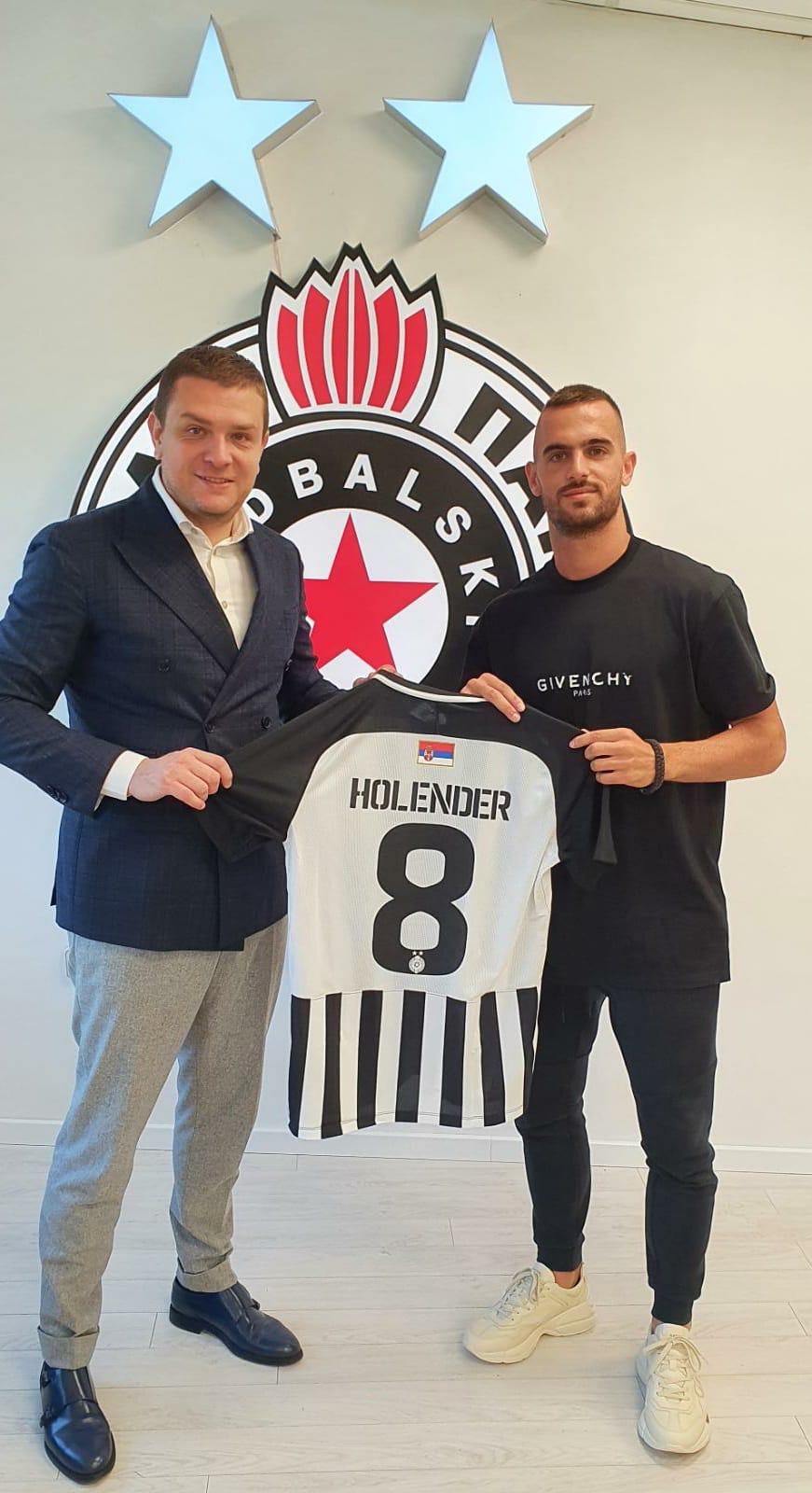 ℹ Filip Holender 🇭🇺 is now - PAOK PARTIZAN FAMILY