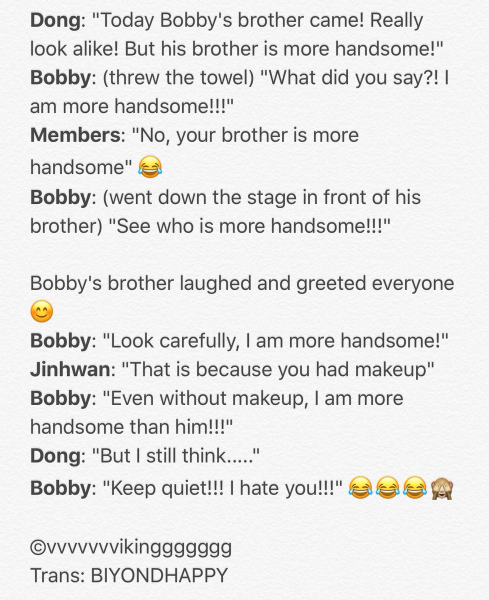 Who is more handsome? Bobby or his brother?