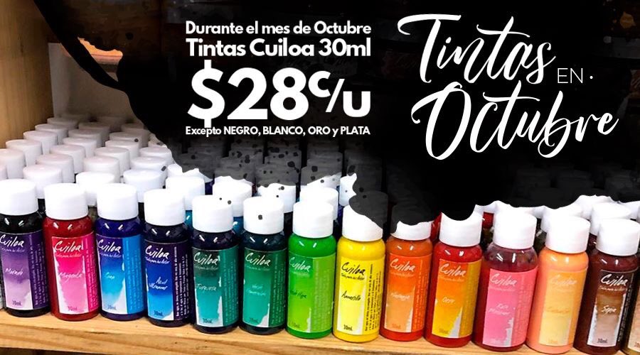 UnbloodCo's tweet photo. 🎨Todo Octubre adquiere las tintas de COLOR Cuiloa de 30ml en $28c/u🎨
No aplican tintas COYOTE, PETLANI, Cuiloa NEGRO, BLANCO,ORO o PLATA

#ink #inktober #intober2020 #soloenunbloodstore #tintas #tintumbre #cuiloa #tullan https://t.co/EFhwAjUsQE