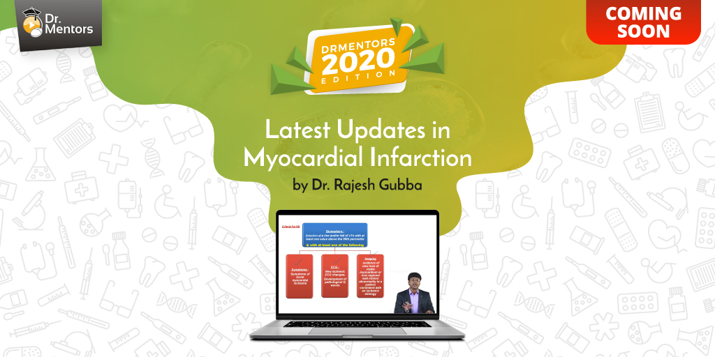 Drmentors's tweet photo. 📢 The latest update on 'Myocardial Infarction' by our faculty member Dr. Rajesh Gubba is coming soon!
Stay tuned to know more about all the latest updates.
 
#Drmentors #Medicines #LectureUpdates #ComingSoon #MedicalStudents https://t.co/15aQfw392z