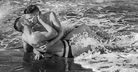 Celebrate with more artsy B&amp;W photos? Sure! RT if you love hot, wet, #ProudBoys