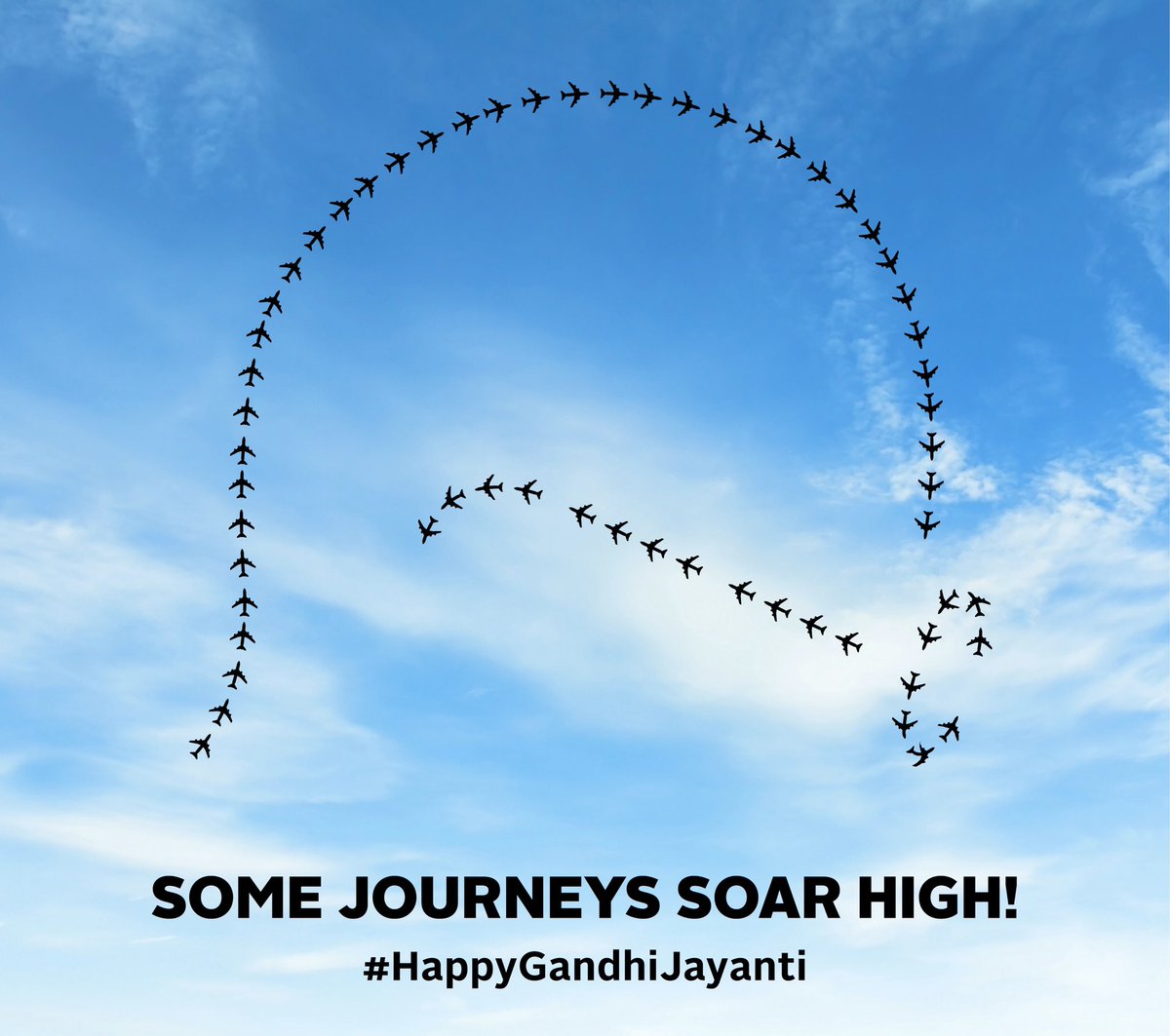 TravelmoneyIn's tweet photo. The walk of revolution starts with a traveler's spirit and the journey continues forever.
Let’s celebrate the journey
 ‘ From Mohandas to Mahatma’.
#HappyGandhiJayanti2020 https://t.co/LYt7yIgo20