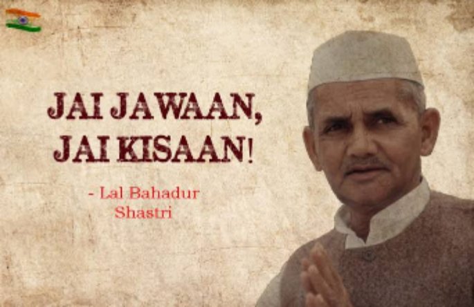 "I had always been feeling uncomfortable in my mind about giving advice to others and not acting upon it myself." - Lal Bahadur Shastri.
On this special day, let's pay homage to the great soul.
#JaiJawanJaiKisan