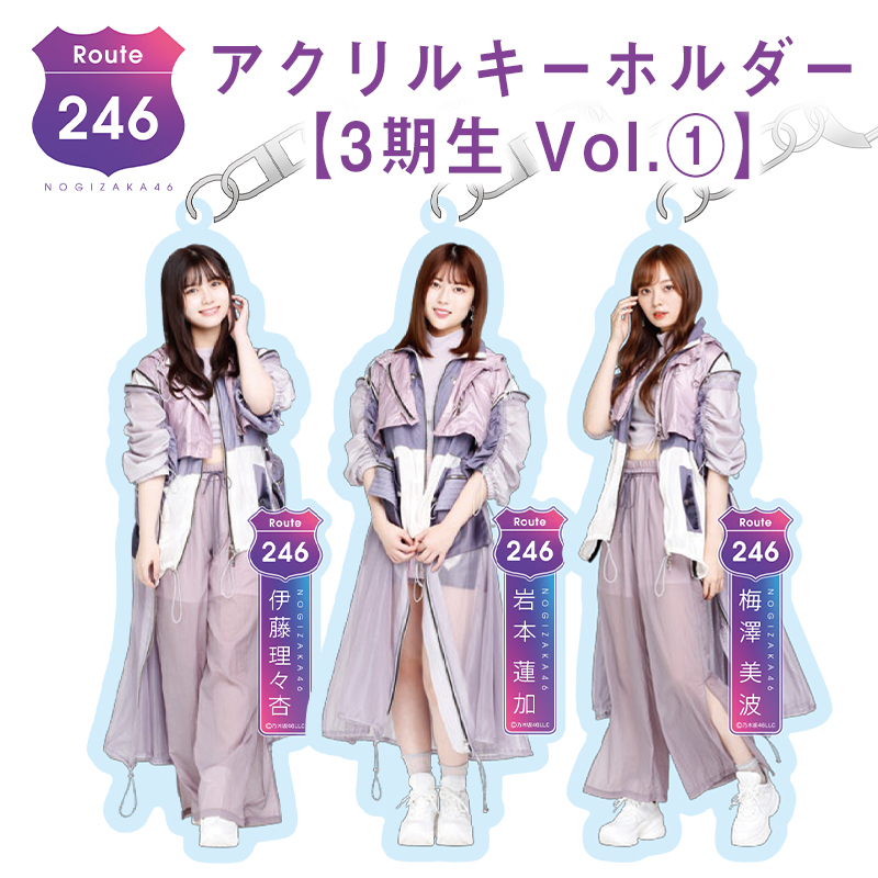 乃木坂46 個別ハンドタオルRoute246 おおい 岩本蓮加