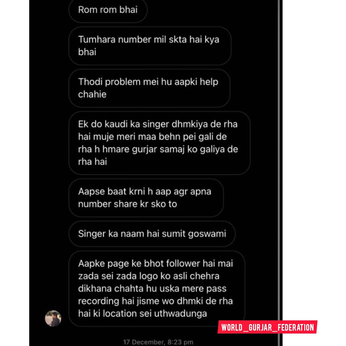 world_gurjar00's tweet photo. #justiceforamanbaisla
#JusticeForAmanBaisla 
#JusticeForAmanBainsla 
Please share 🙏 https://t.co/zTFJQFxHub