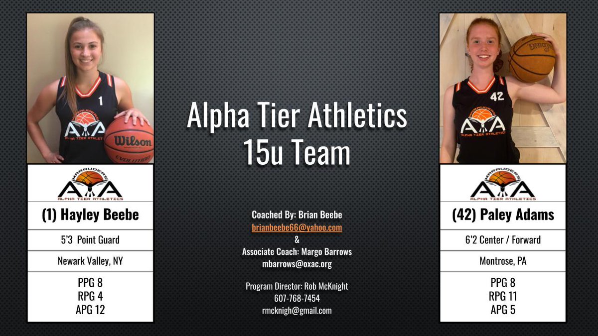Can’t wait to go into the final weekend of the year with our 
ATA 2023 team at the Hoop Group Girls Championships! Schedule: basketball.exposureevents.com/157544/2020-hg…
Live Stream: 
hoopgroupgirls.bethebeast.com/btb/buylivestr…
<a href="/NateLull/">Nate Lull</a> <a href="/CUCoachG/">Megan Griffith</a> @CoachJoeHaigh <a href="/DeniseDillon/">Denise Dillon</a> <a href="/CoachHemer/">Coach Scott Hemer</a> <a href="/dalila_eshe/">Dalila Eshe</a> @Pitt_CoachWhite