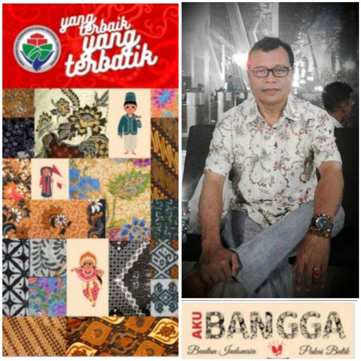 Muhammad121969's tweet photo. Selamat hari batik nasional 02 Oktober 2020
#Yangterbaikyangterbatik https://t.co/9mhAWFrASx