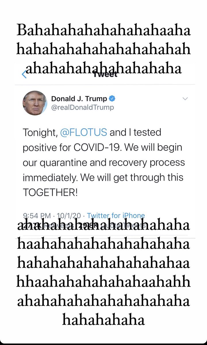 Jaim5's tweet photo. #Trumphascovid https://t.co/6qJjQKqWR5