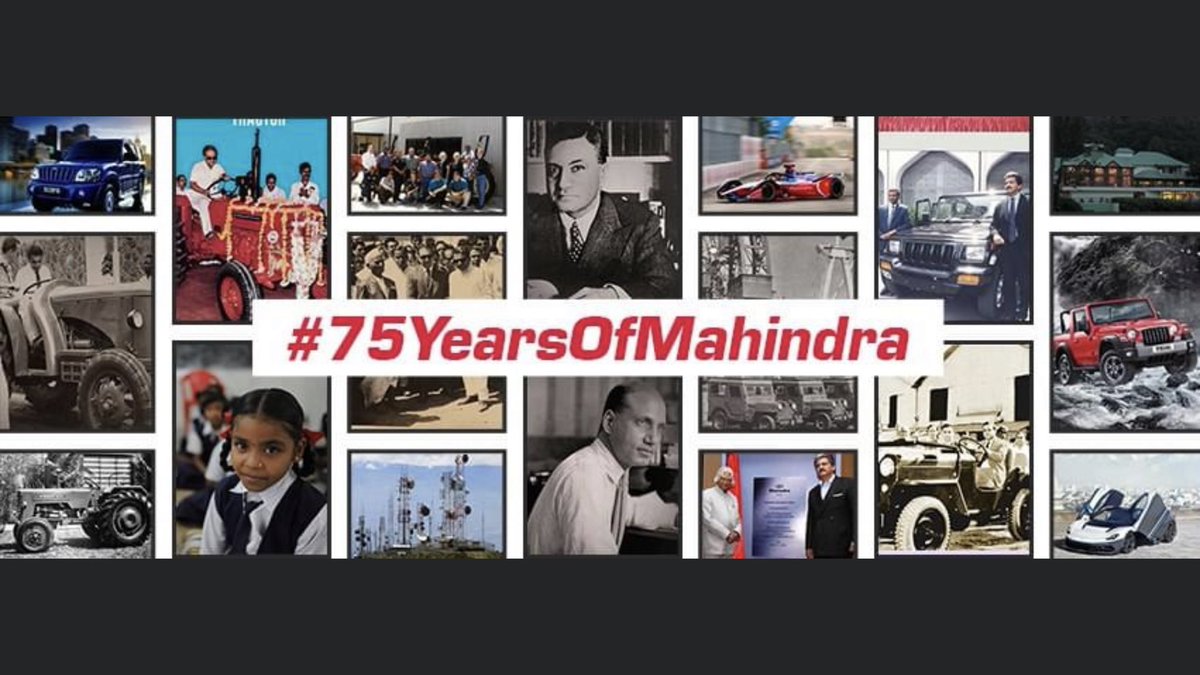 TechMJosh's tweet photo. We admire the youthfulness that Brand @MahindraRise sparkles with even at 75. The global #Josh team at @tech_mahindra is proud to be a part of this wonderful emotion, and congratulates all members of the family on this special day. 
#Rise
#75YearsOfMahindra
#CelebratingEachMoment https://t.co/zovlvVVcuM