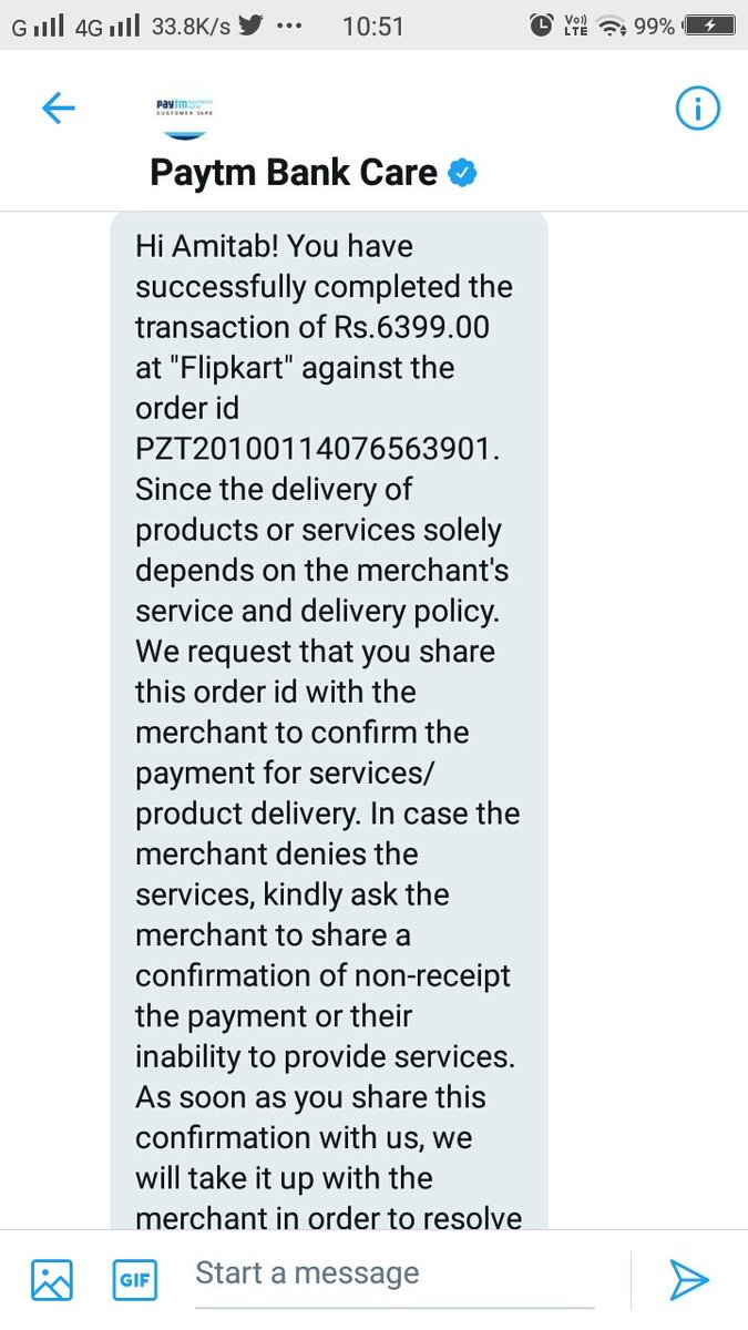 Amitbh14's tweet photo. @flipkartsupport Paytm has confirmed tht thy've transferred my money to my u.see the screenshot.ur lies r caught.i haven't got any email.will NEVER order frm cheater, fraud flikakart again&amp;will Lodge FIR against u rascals https://t.co/oXg1ayrhsi