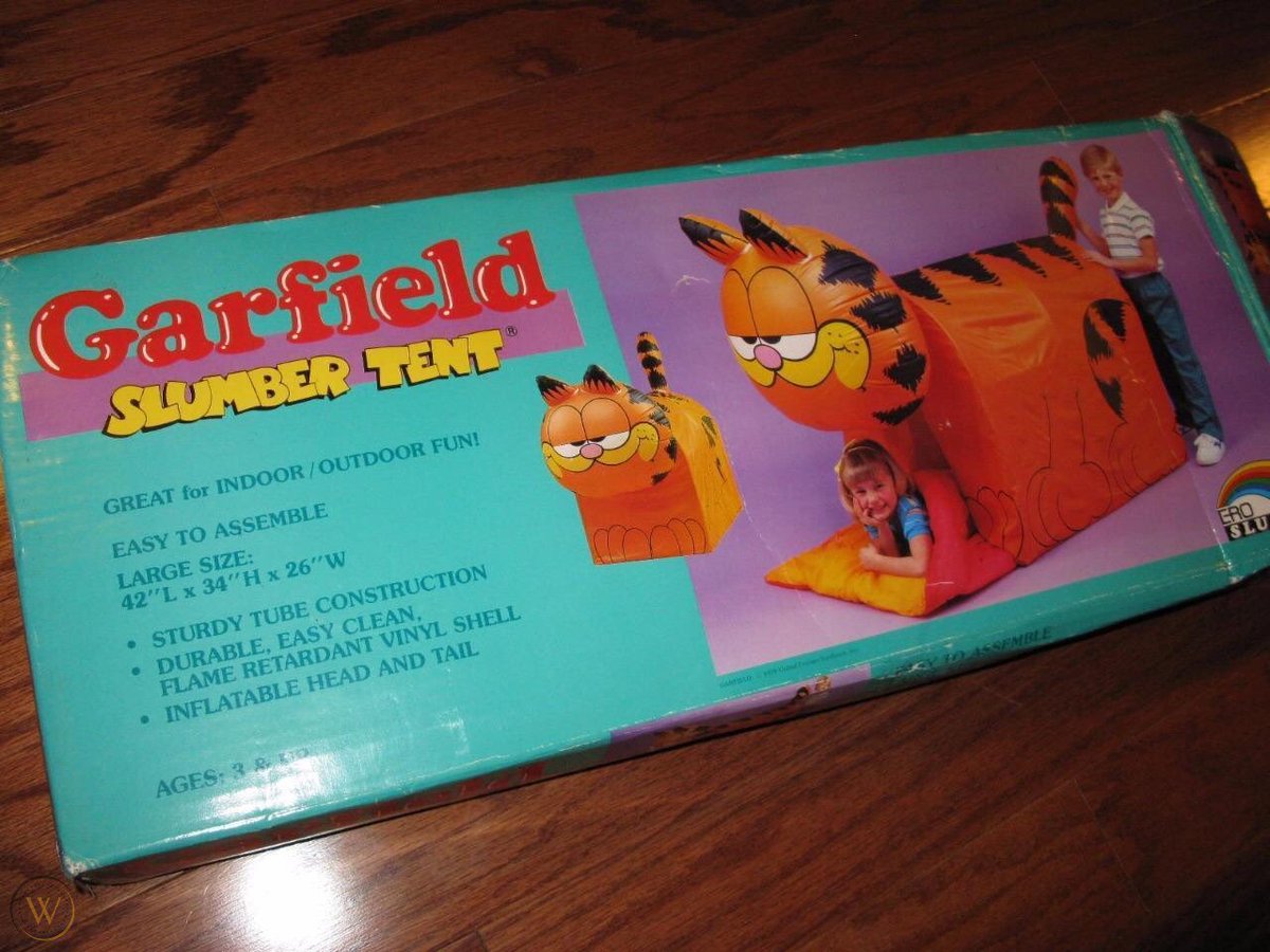 GuineaPigDan's tweet photo. @GarfieldFanArt #GarfGab throw in a Garfield tent too! https://t.co/3WxTIjcjPZ
