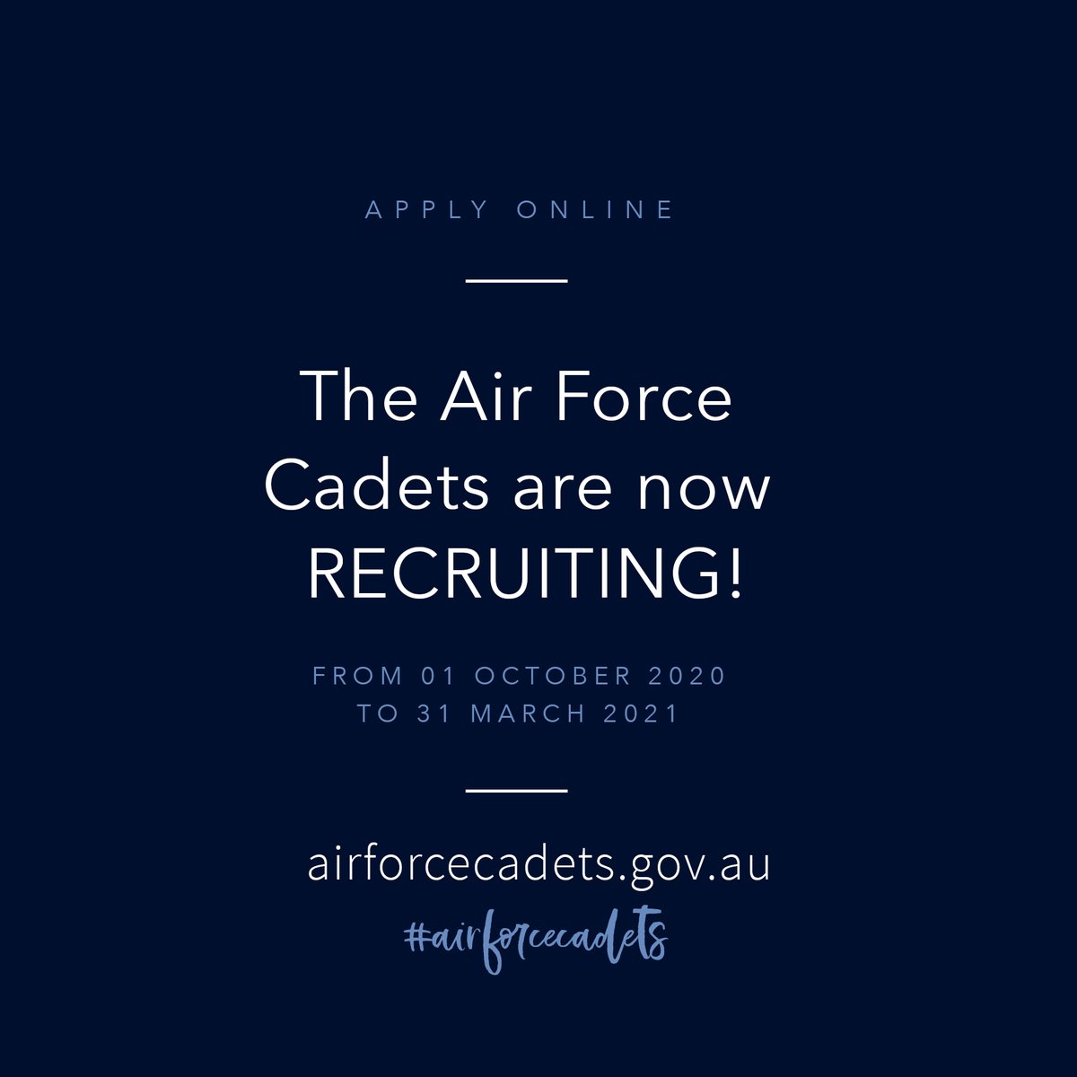 Air Force Cadets tweet media