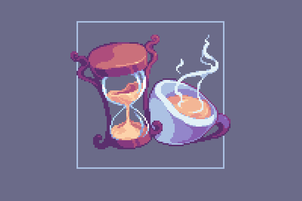 RottanaArt's tweet image. #octobit Day 1 - "your archenemy"

Time and coffee

#pixelart