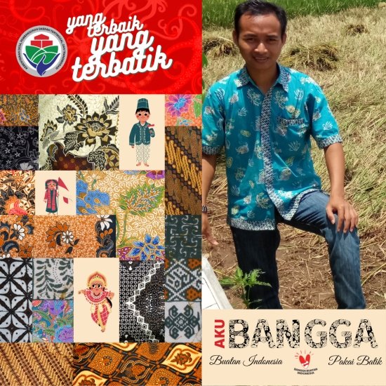 cian_andi's tweet photo. Selamat Hari Batik Nasional 2 Oktober 2020
#TerbaikTerbatikKemendesaPDTT
#tppijatim
#tppinganjuk

@jokowi
@halimiskandarnu
@malik_haramain
@imansyukri
@taufikmadjid71
@fachrilabalado
@azzameldzikrie
@tppkemendes
@KemenDesa https://t.co/GVGJZ3Z8Xd