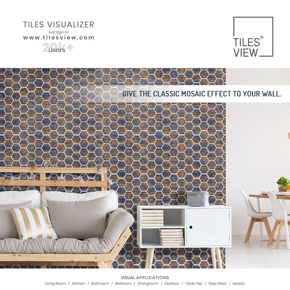 TilesVisualizer's tweet image. Get Wowed By The Beautiful Array Of Design, Colours &amp;amp; Latest Trends.

#walltilesvisualizer #roomtilescataloguepdf #tilesvisualizer #tilelayoutvisualizer #tilesvisualizersoftware #outdoortilevisualiser #ceramictilescatalogue #kajariavisualiser #tilesview