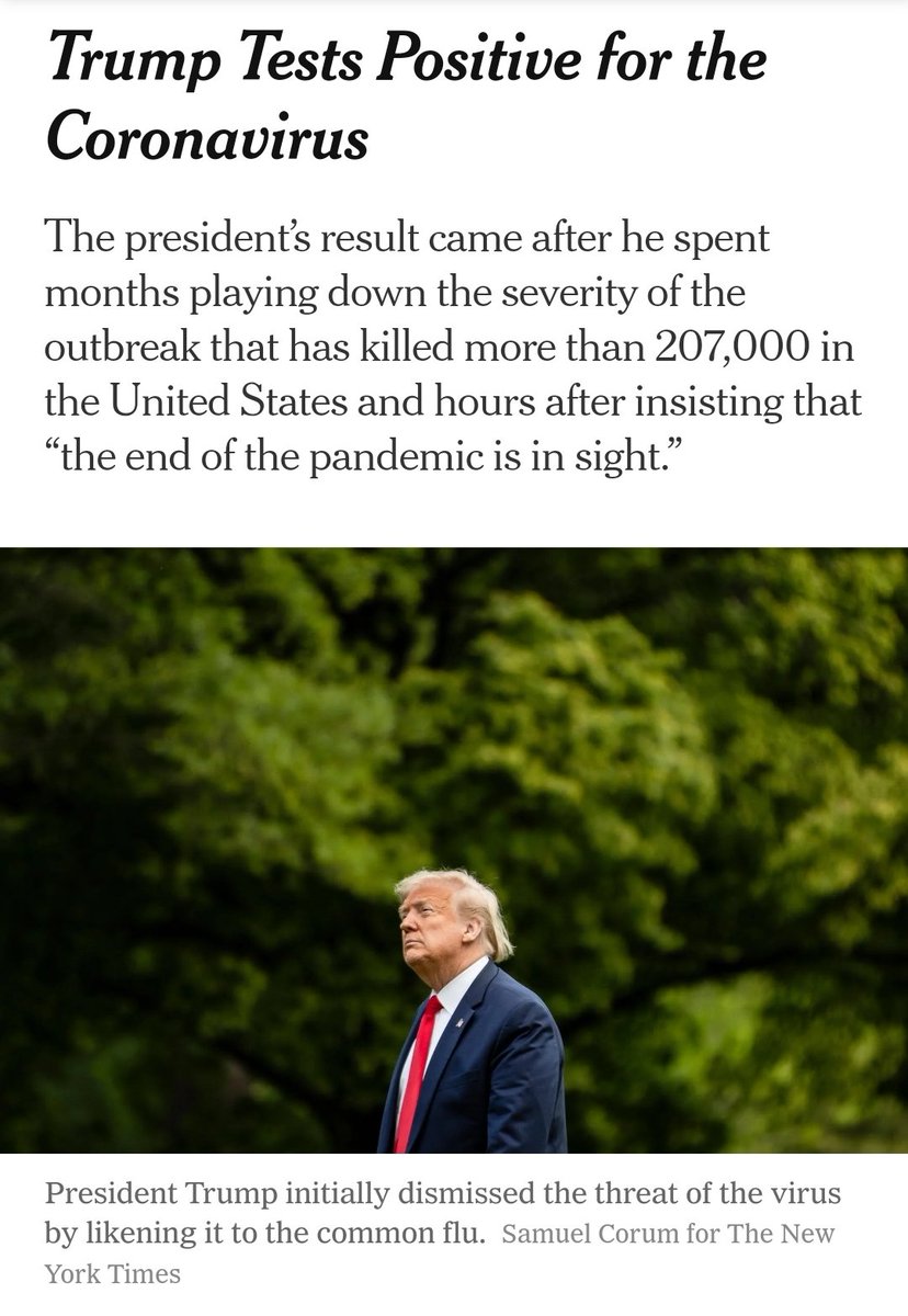 emilystrange734's tweet photo. I really don't care, do you?
#TrumpHasCovid https://t.co/gS64CbtyfI