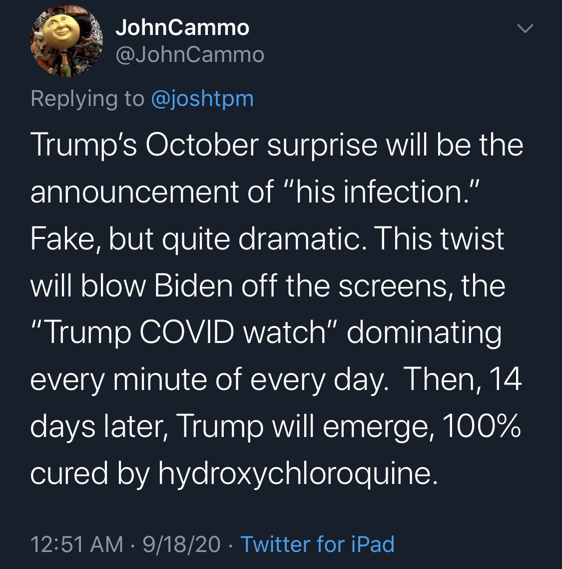 Renee On Twitter Check The Date Trumphascovid
