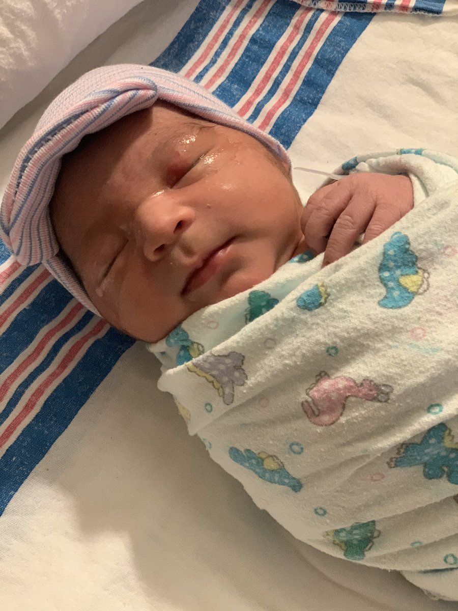 iguessman's tweet photo. Welcome to the world baby boy. I love you! https://t.co/U0xgOeRxiA
