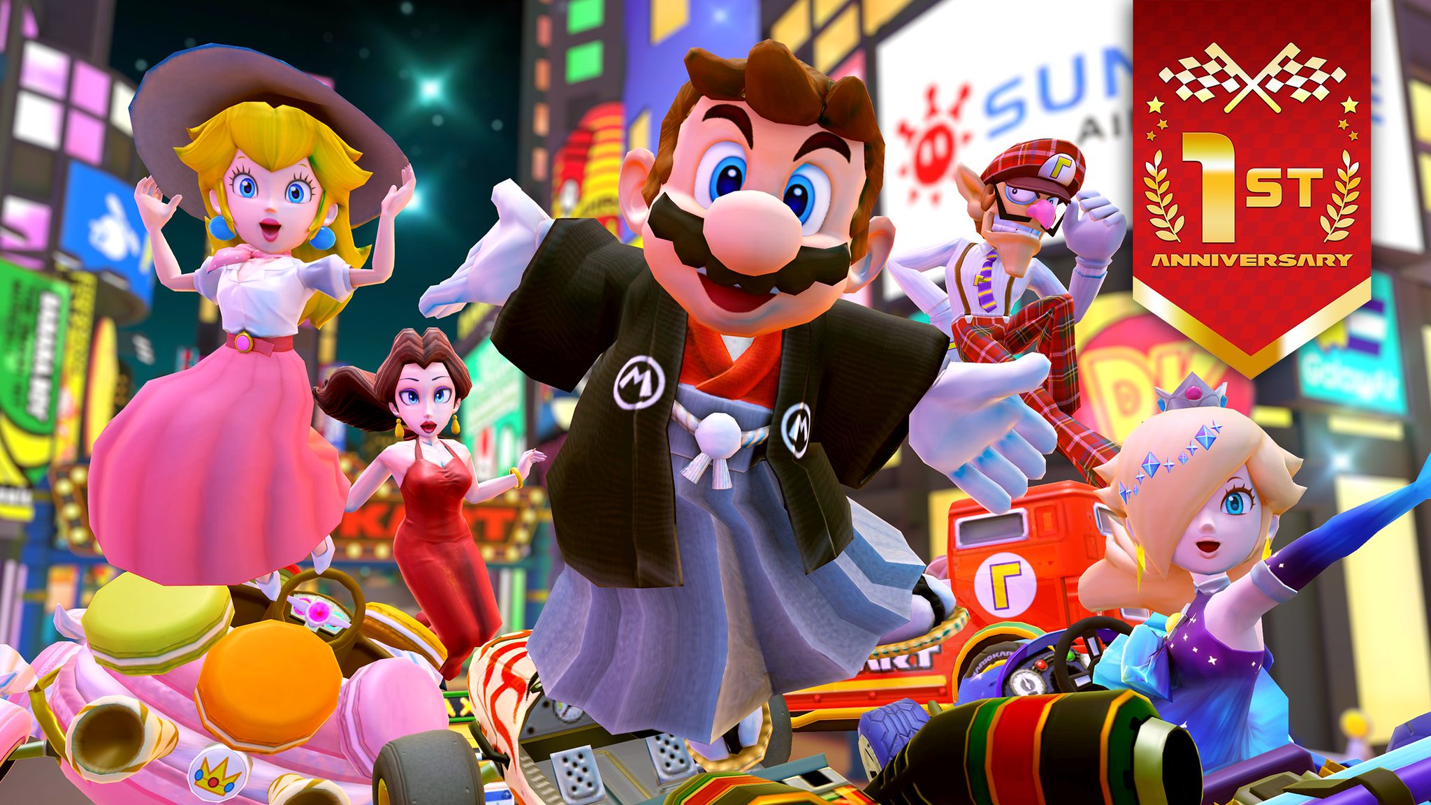 Mario Kart Tour's Tokyo Event Brings 14 New Characters